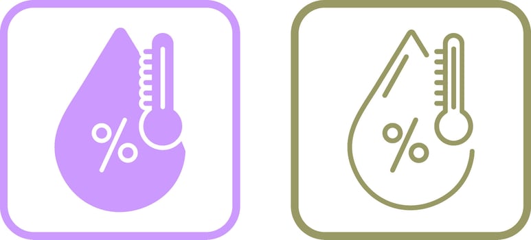 Humidity Vector Icon