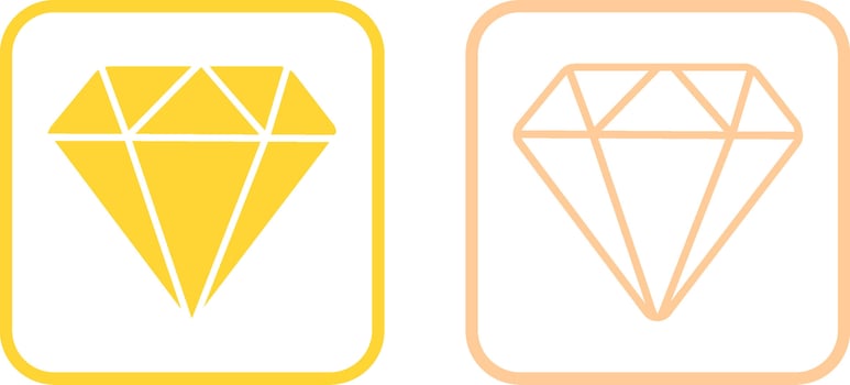 Diamond Vector Icon