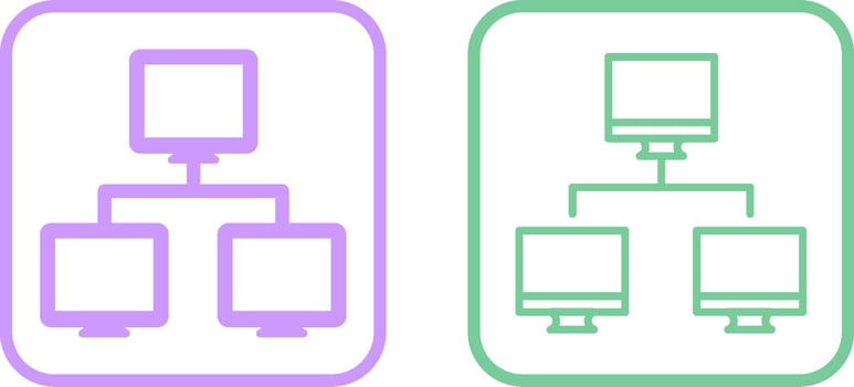 Computer Networks Vector Icon