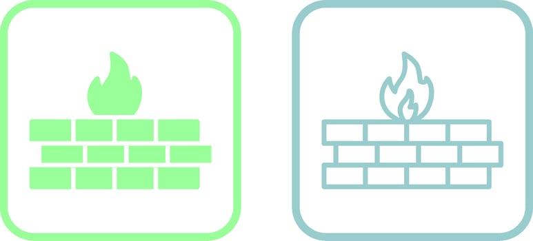 Firewall Vector Icon