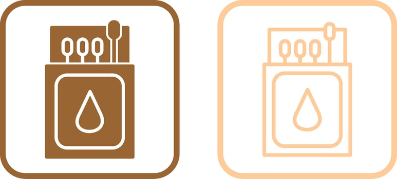 Match Box Vector Icon