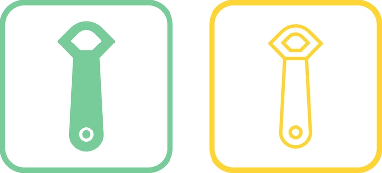 Bottle Opener Vector Icon
