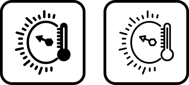 Temperature Indicator Vector Icon