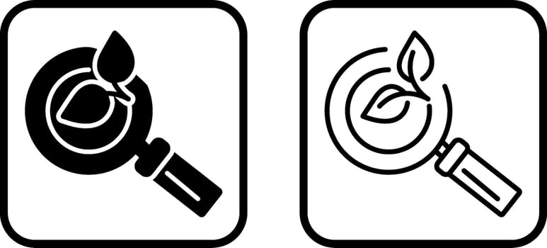 Organic Search Vector Icon