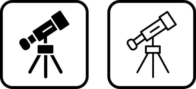 Telescope Vector Icon
