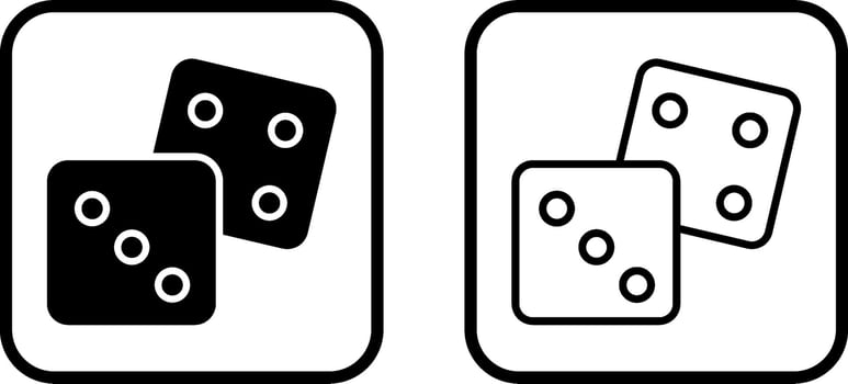 Dice Vector Icon