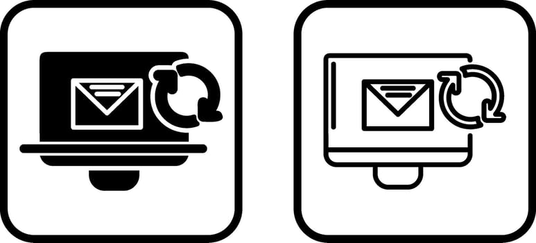 Refresh Mail Vector Icon