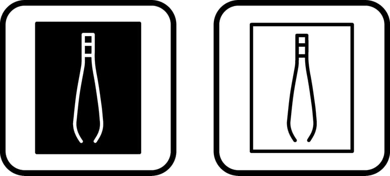 Tweezer Vector Icon