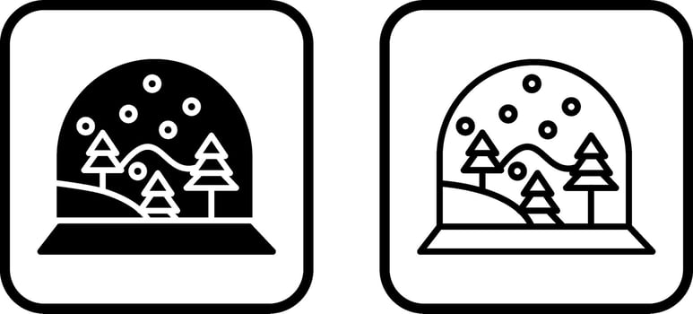 Snow Globe Vector Icon