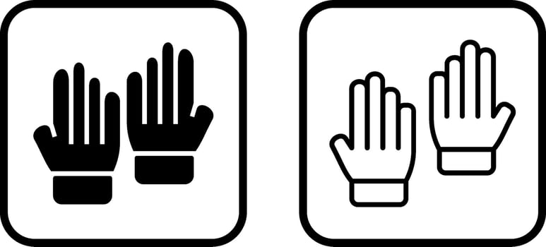Gloves Vector Icon