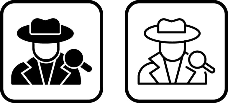 Detective Vector Icon