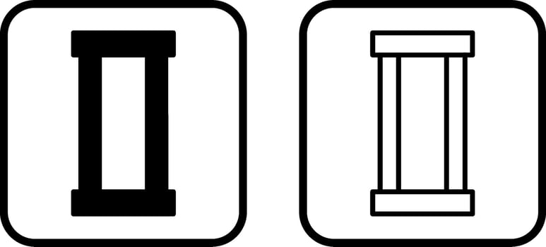 Column Vector Icon