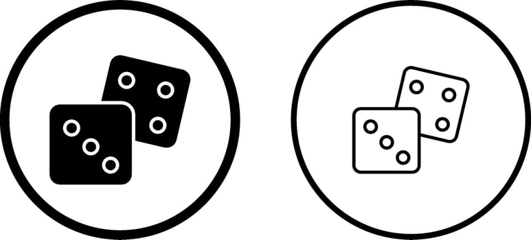 Dice Vector Icon