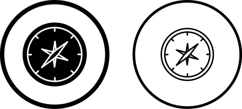 Compass Vector Icon