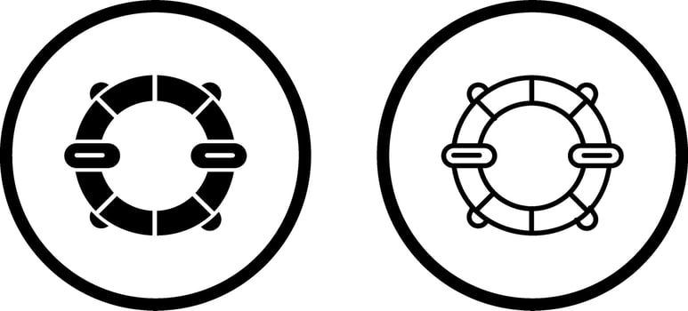 Life Saver Vector Icon