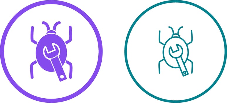 Bug Fixing Vector Icon