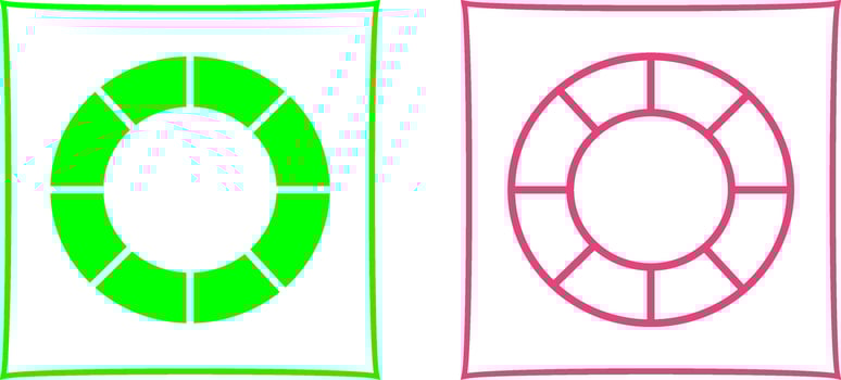 Life Preserver Vector Icon