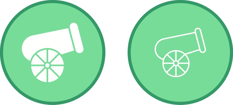 Cannon Vector Icon