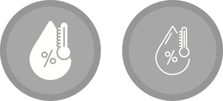 Humidity Vector Icon