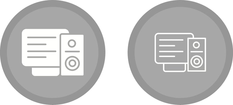 Speaker Vector Icon