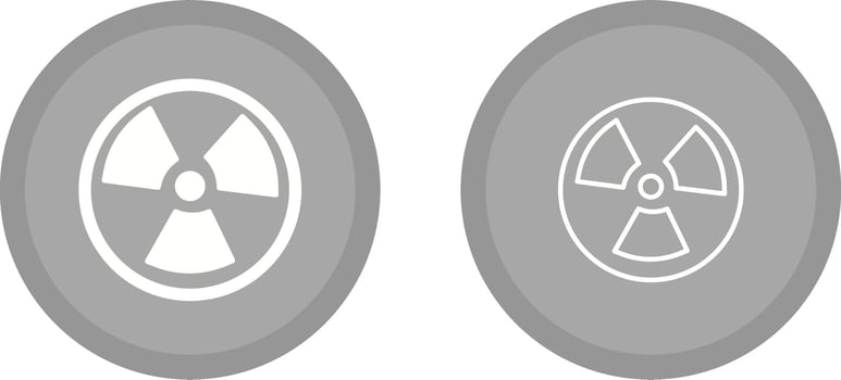 Nuclear Vector Icon