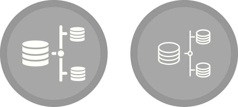 Data Share Vector Icon