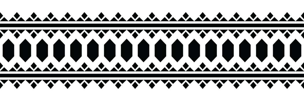 Ethnic border ornament. Geometric ethnic oriental seamless pattern. Stripe illustration. Native American Mexican African Indian tribal style. Design border, textile, fabric, clothing, carpet. png