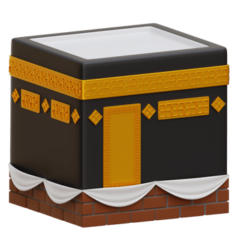 Kaaba 3d Icon Illustration png