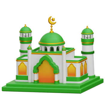 Mosque 3d Icon Illustration png