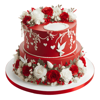 Wedding cake Isolated on Transparent Background png