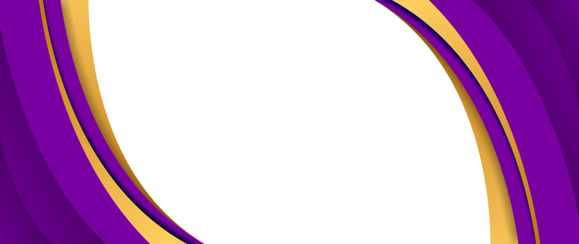 purple frame banner background transparent border design png