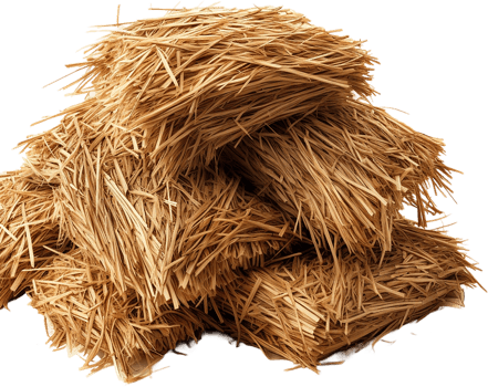 AI generated Professional image of haystack png