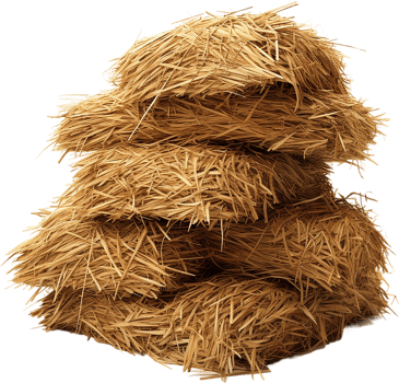 AI generated Professional image of haystack png