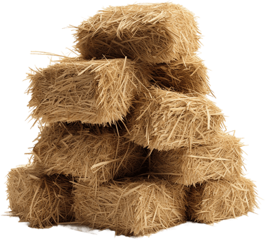 AI generated Professional image of haystack png