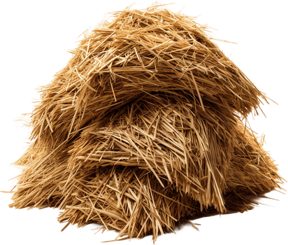 AI generated Professional image of haystack png