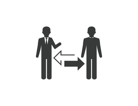 Coaching, training icon. illustration.. vector