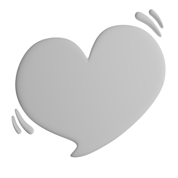 3D illustration of the speech bubble icon png