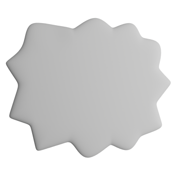 3D illustration of the speech bubble icon png