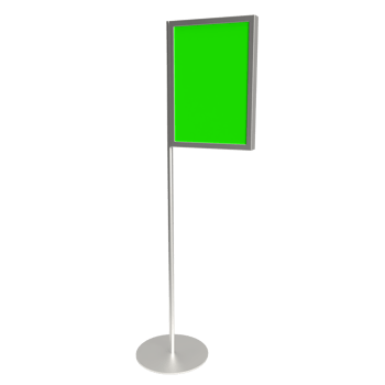 The Blank board for advertising or promotion concept 3d rendering. png