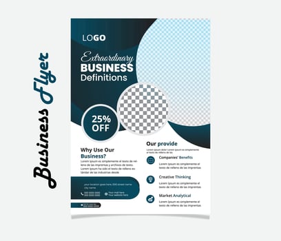 modern corporate business flyer ,Stylish professional business flyer,creative business flyer template vector