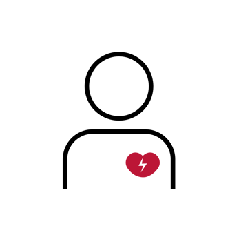 Heart ache thin line icon, body and pain, heart attack sign, a linear pattern png
