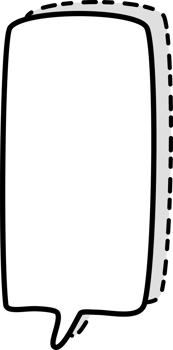 Black and white color speech bubble balloon, icon sticker memo keyword planner text box banner, flat png transparent element design