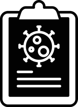 Formula glyph and line vector illustration