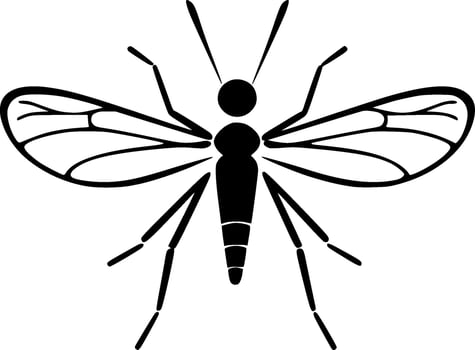 Mosquito - High Quality Vector Logo - Vector illustration ideal for T-shirt graphic