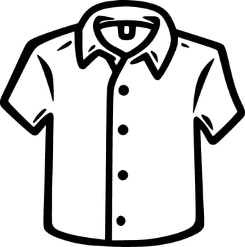 Shirt - Minimalist and Flat Logo - Vector illustration