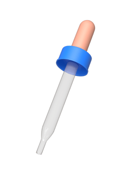 3D realistic Dropper for serum, oil, medicine etc. png