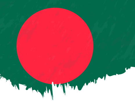 Grunge-style flag of Bangladesh. png