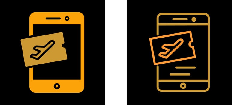 Online Booking Vector Icon