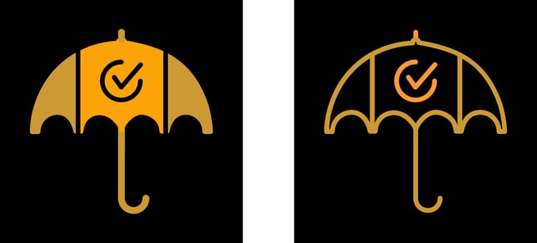 Umbrella Vector Icon
