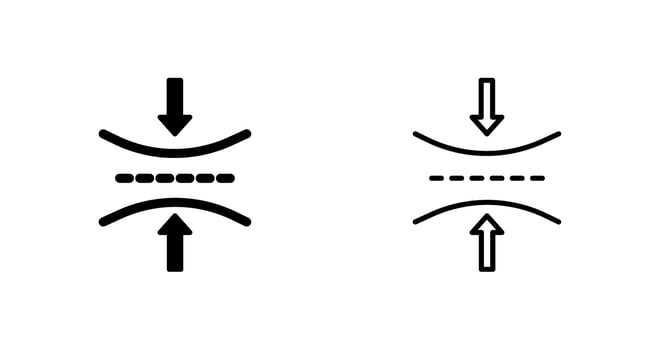 Elasicity Vector Icon
